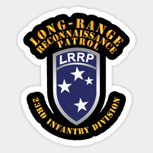 23rd ID - LRRP Sticker